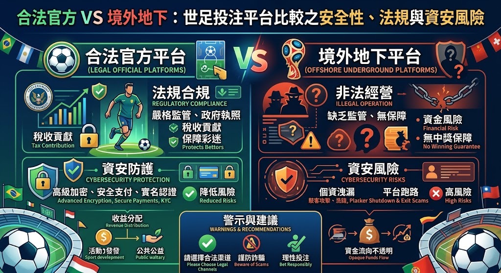 合法官方VS境外地下