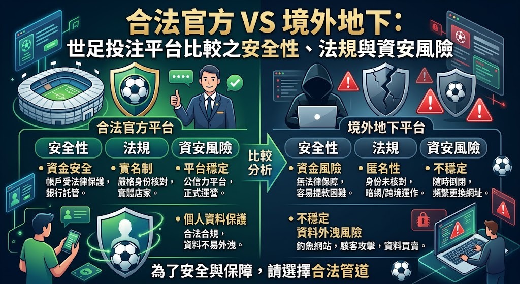 合法官方VS境外地下